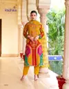 Ziana Vol 1 By Radhika Dola Silk With Position Printed Kurti With Bottom Dupatta Wholesale In India
